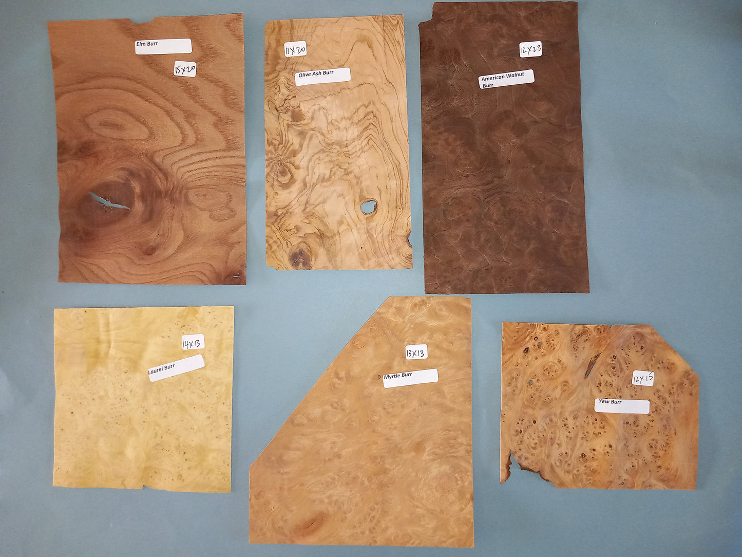 MIXED BURR PACK VENEERS BPAC9