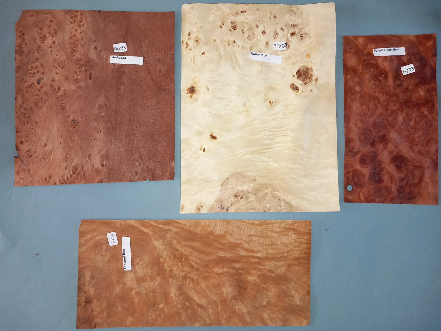 MIXED BURR PACK VENEERS BPAC9