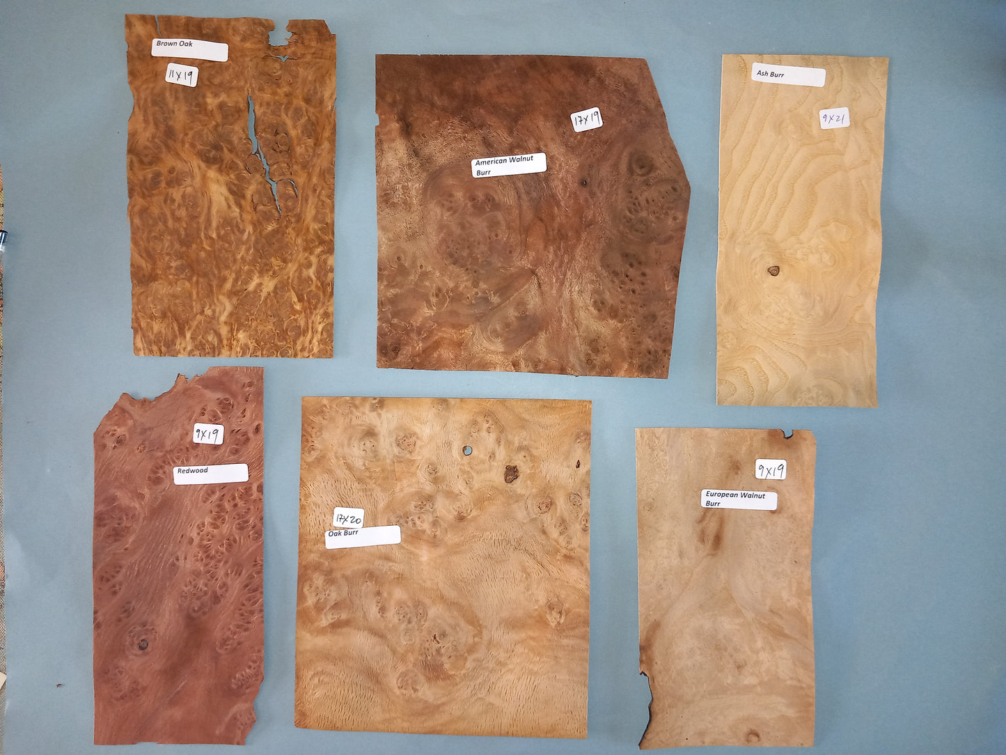 MIXED BURR PACK VENEERS BPAC10
