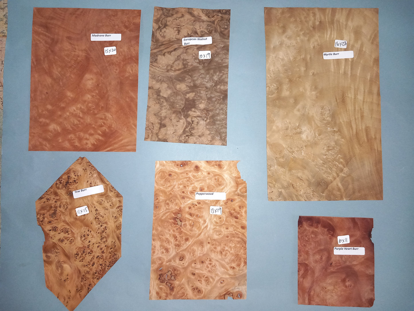 MIXED BURR PACK VENEERS BPAC13