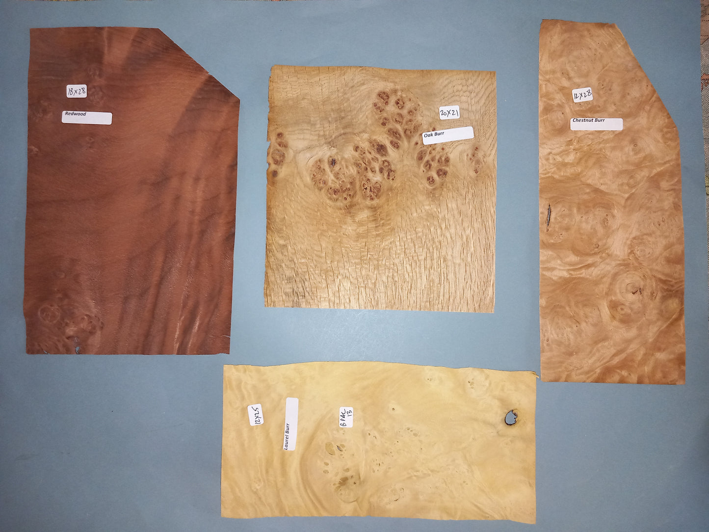 MIXED BURR PACK VENEERS BPAC13