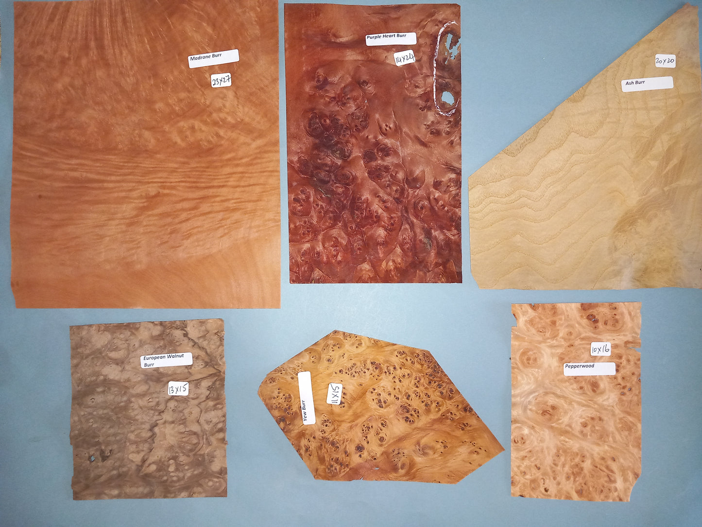 MIXED BURR PACK VENEERS BPAC11