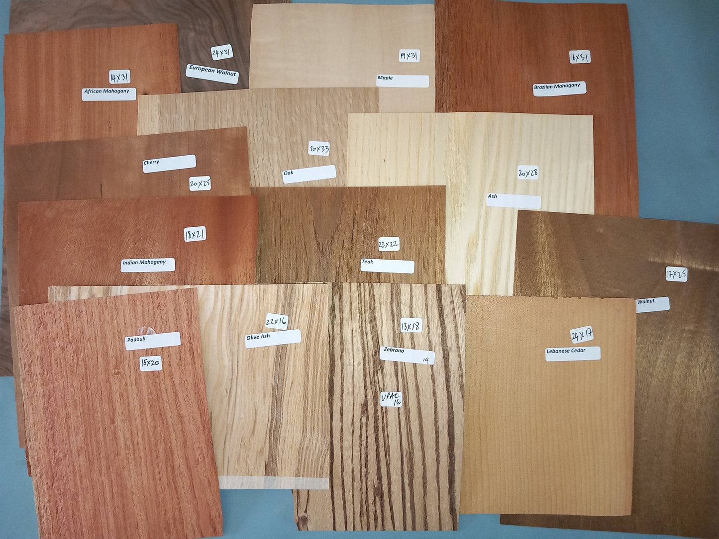MIXED VENEER PACK VPAC16