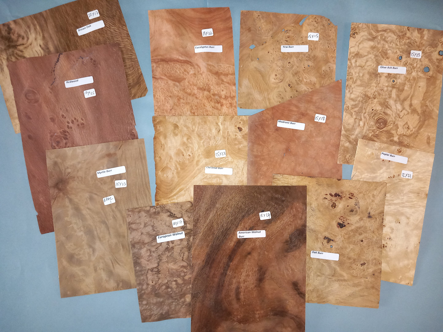 MIXED BURR PACK VENEERS BPAC1