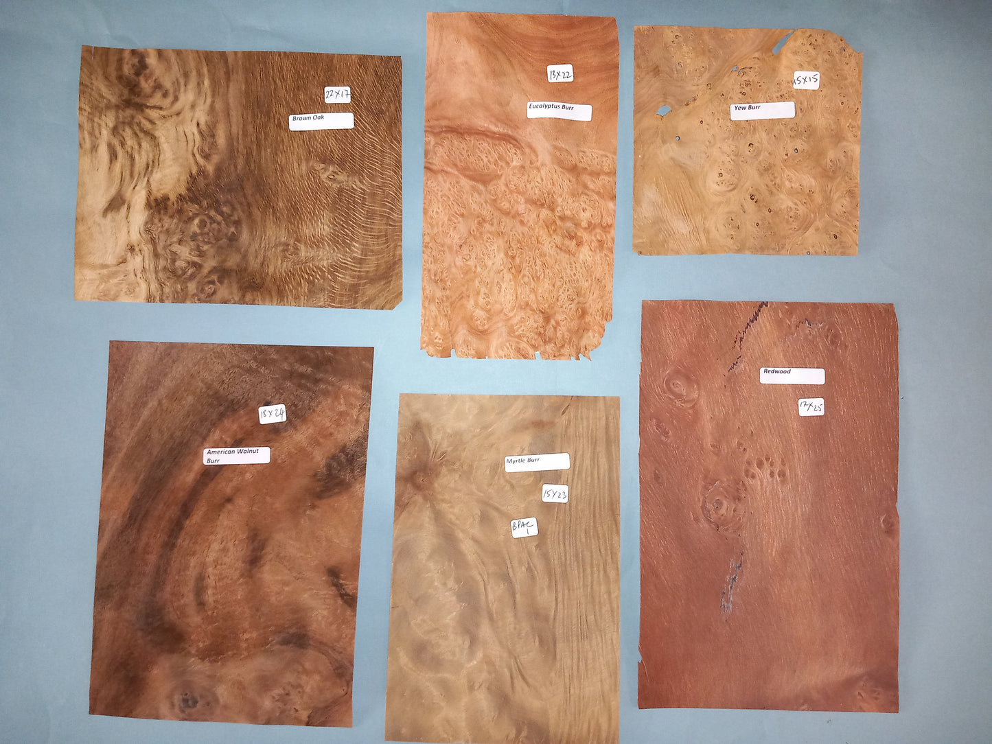 MIXED BURR PACK VENEERS BPAC1