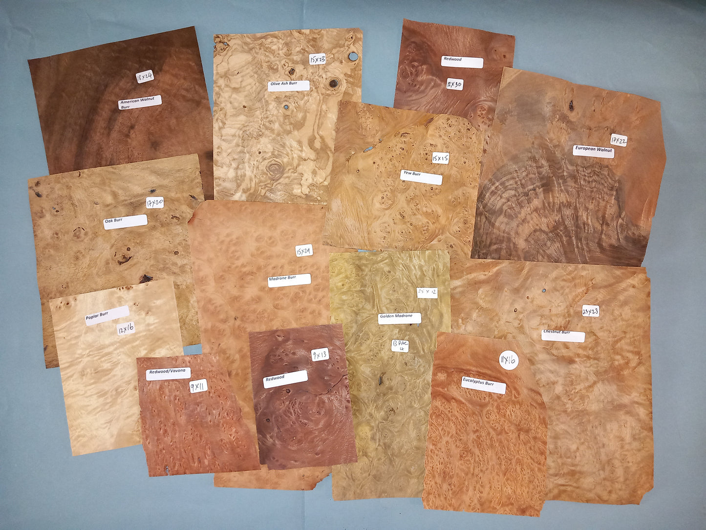MIXED BURR PACK VENEERS BPAC4