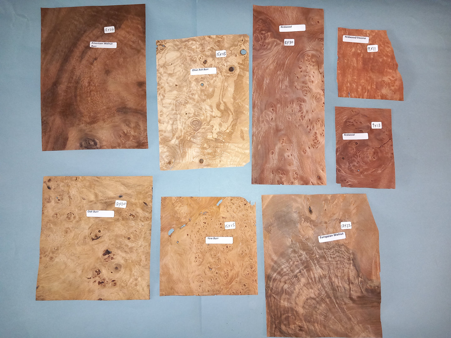 MIXED BURR PACK VENEERS BPAC4