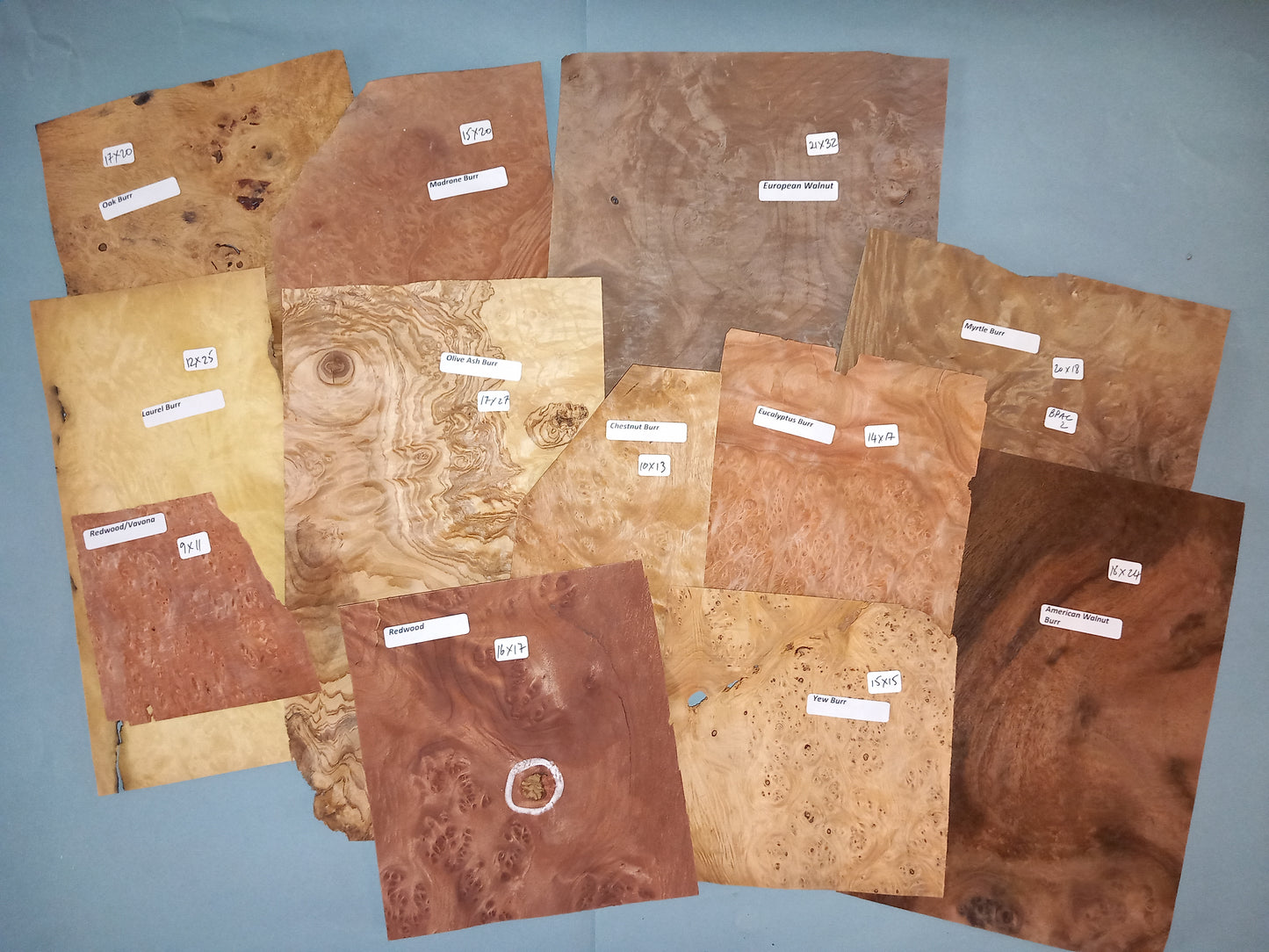 MIXED BURR PACK VENEERS BPAC2