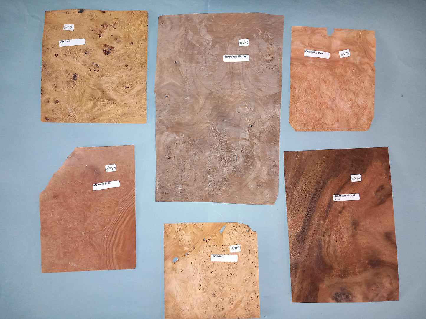 MIXED BURR PACK VENEERS BPAC2