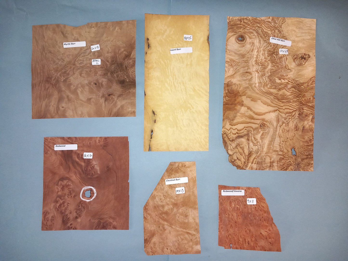 MIXED BURR PACK VENEERS BPAC2