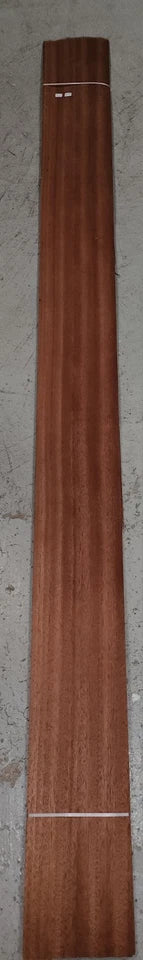 LARGE PACK OF OF SAPELE MAHOGANY VENEER 200 X 17cm WOODWORKING EBTP4 16 SHEETS