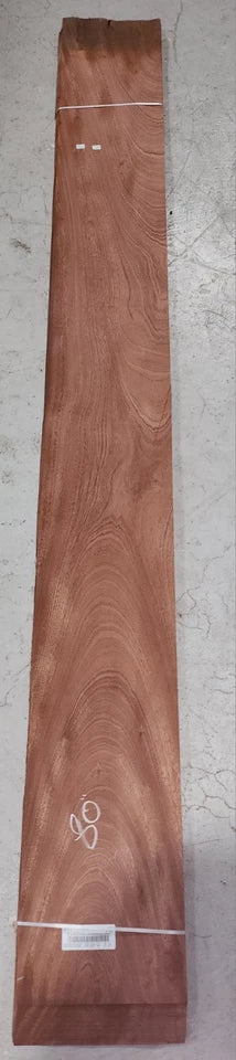 CONSECUTIVE SHEETS OF SAPELE MAHOGANY VENEER 180 X 22cm WOODWORKING EBSAP8