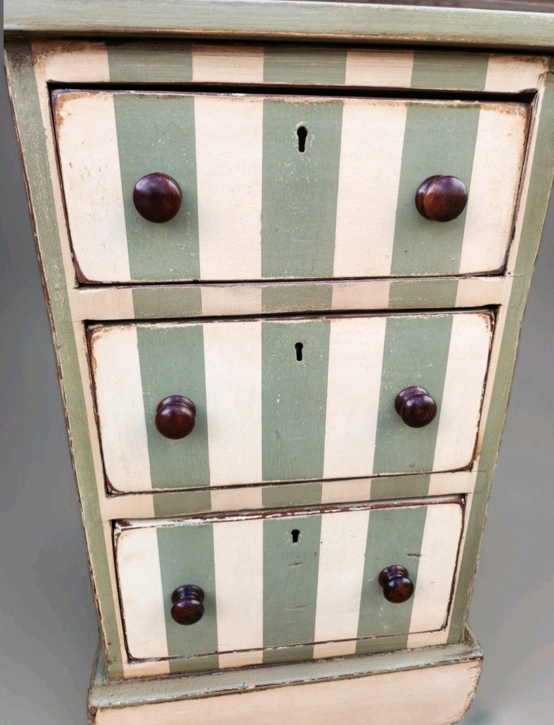 PAIR OF VICTORIAN PAINTED BEDSIDE CHESTS