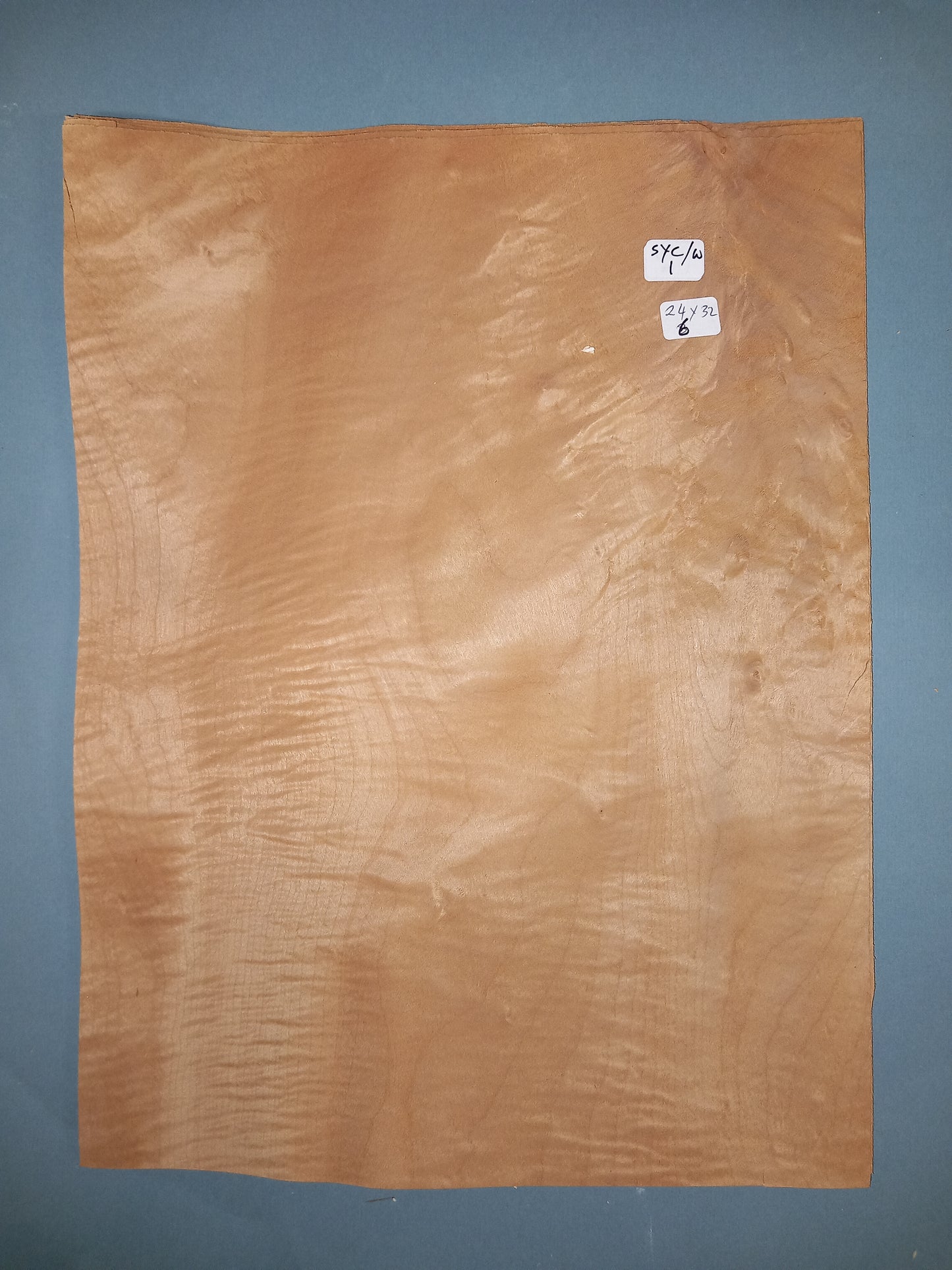 CONSECUTIVE SHEETS OF WEATHERED SYCAMORE VENEER 24 X 32 CM