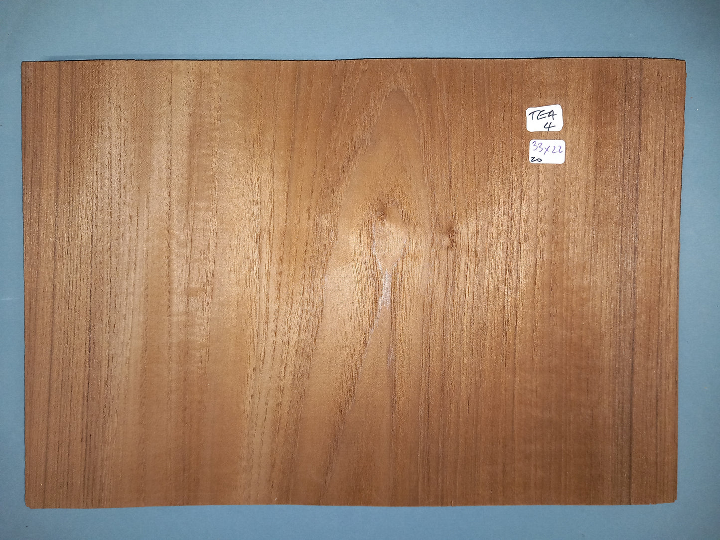 TEAK - 1 CONSECUTIVE SHEET 22x33cm