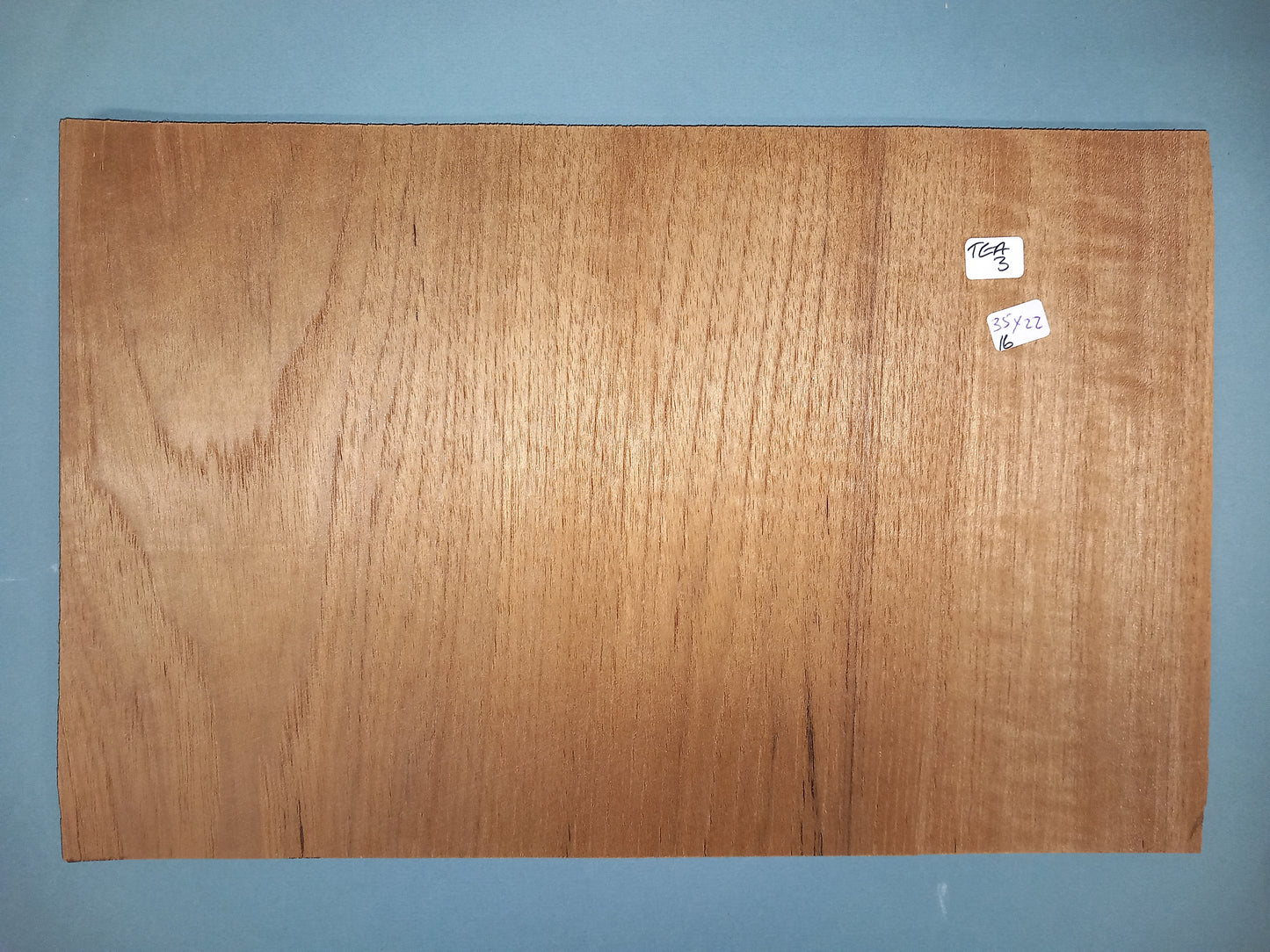 TEAK - 1 CONSECUTIVE SHEET 22x35cm