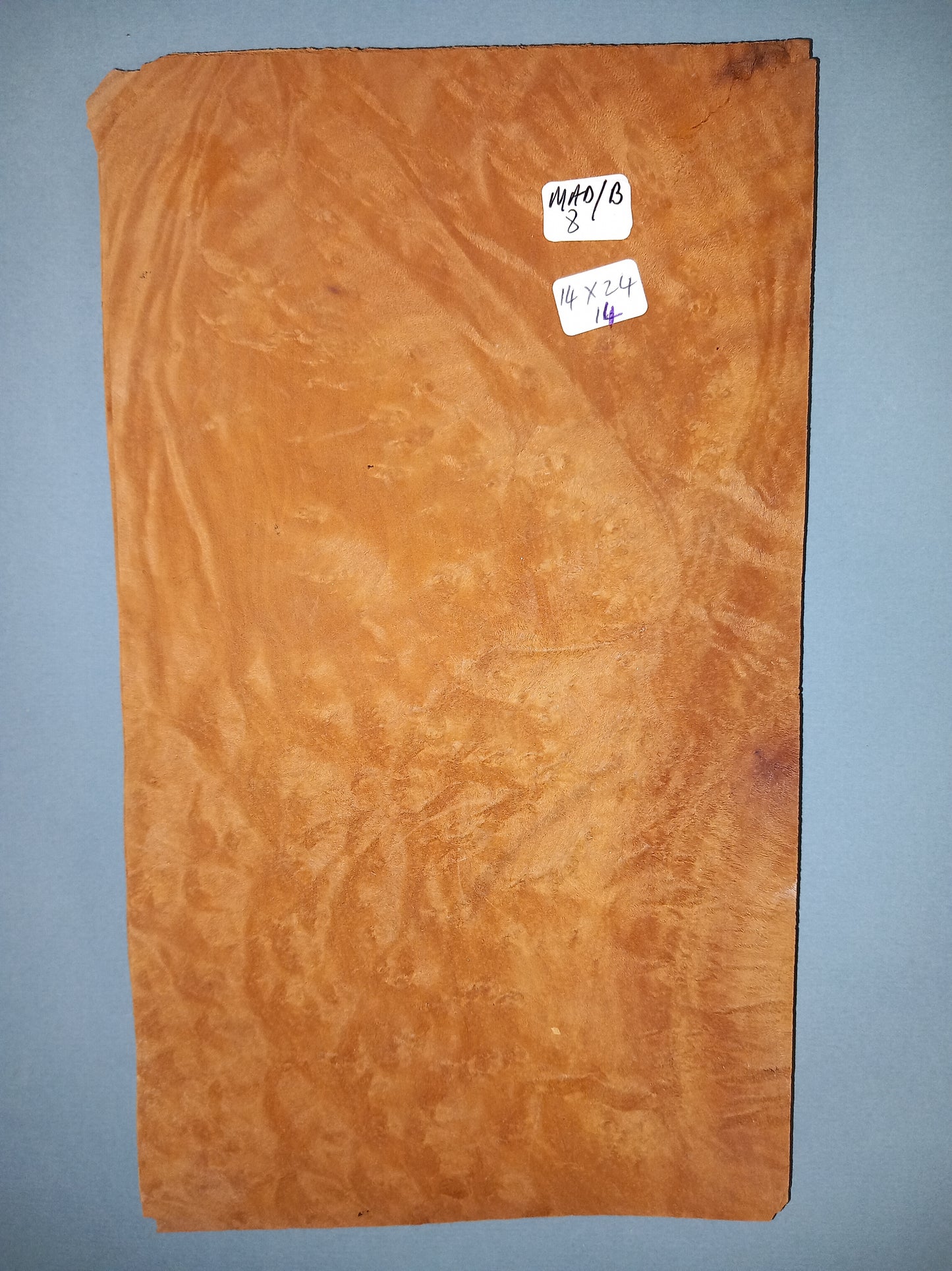 MADRONE BURR - 1 CONSECUTIVE SHEET 14x24cm