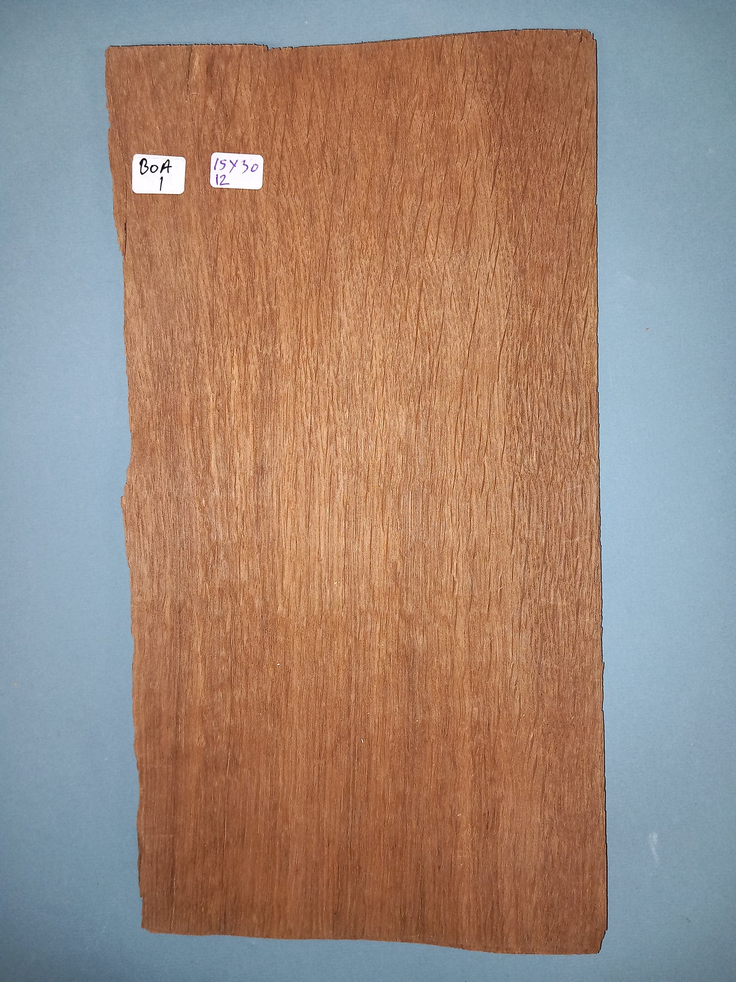 BROWN OAK - 1 CONSECUTIVE SHEET 15x30cm