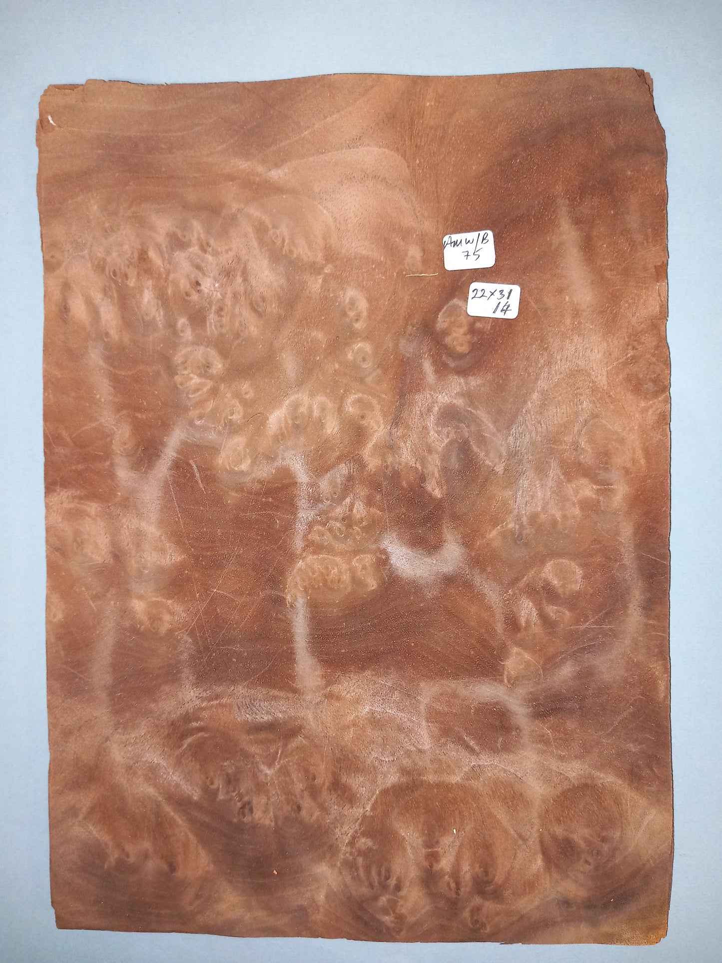 CONSECUTIVE SHEETS OF AMERICAN WALNUT BURR VENEER