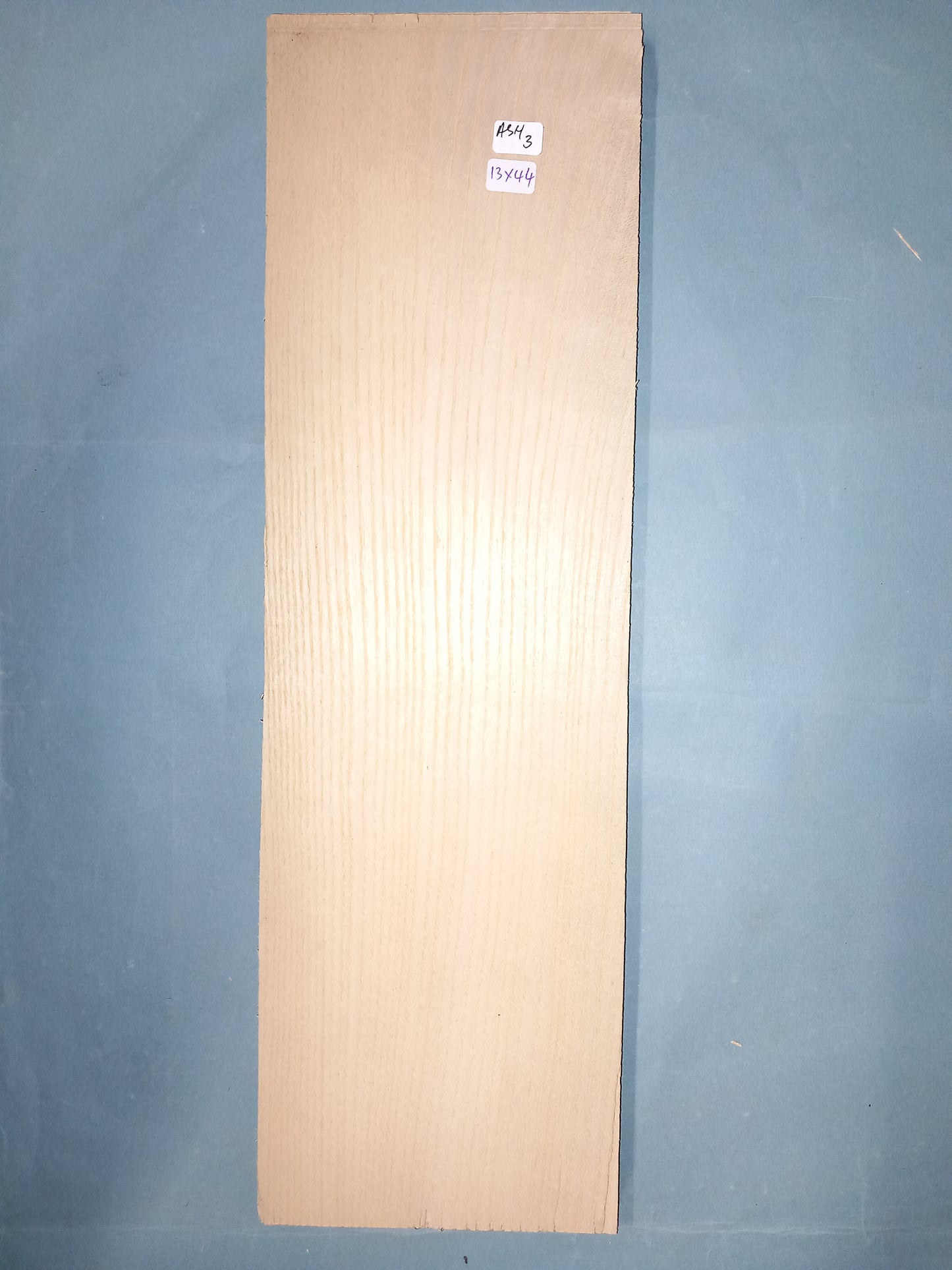 CONSECUTIVE SHEETS OF ASH VENEER 13 X 44 CM