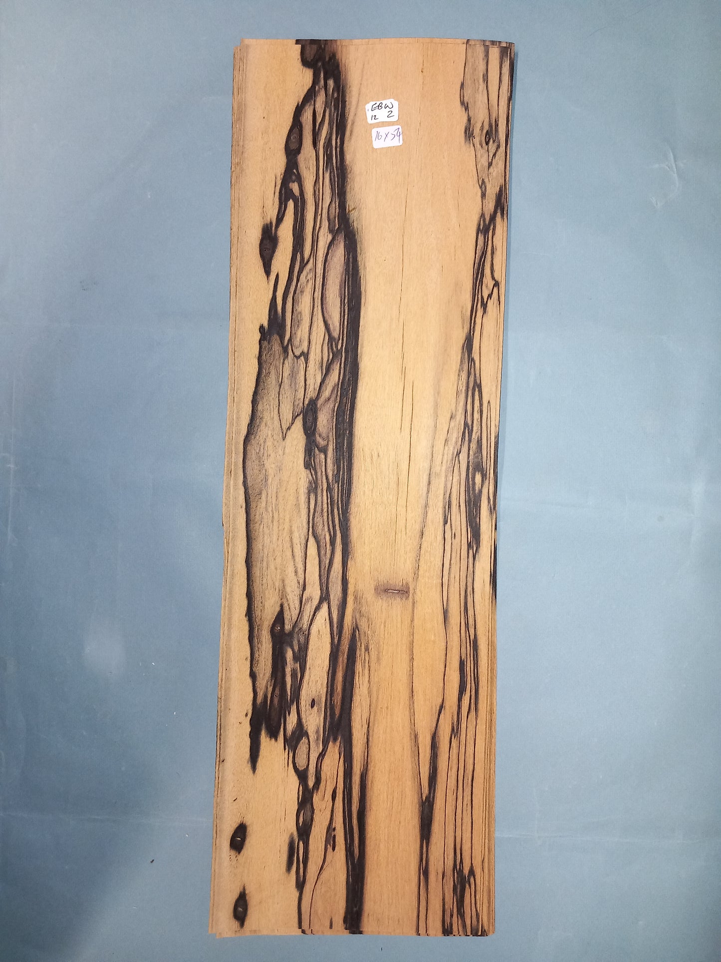 WHITE EBONY - 1 CONSECUTIVE SHEET 16x54cm
