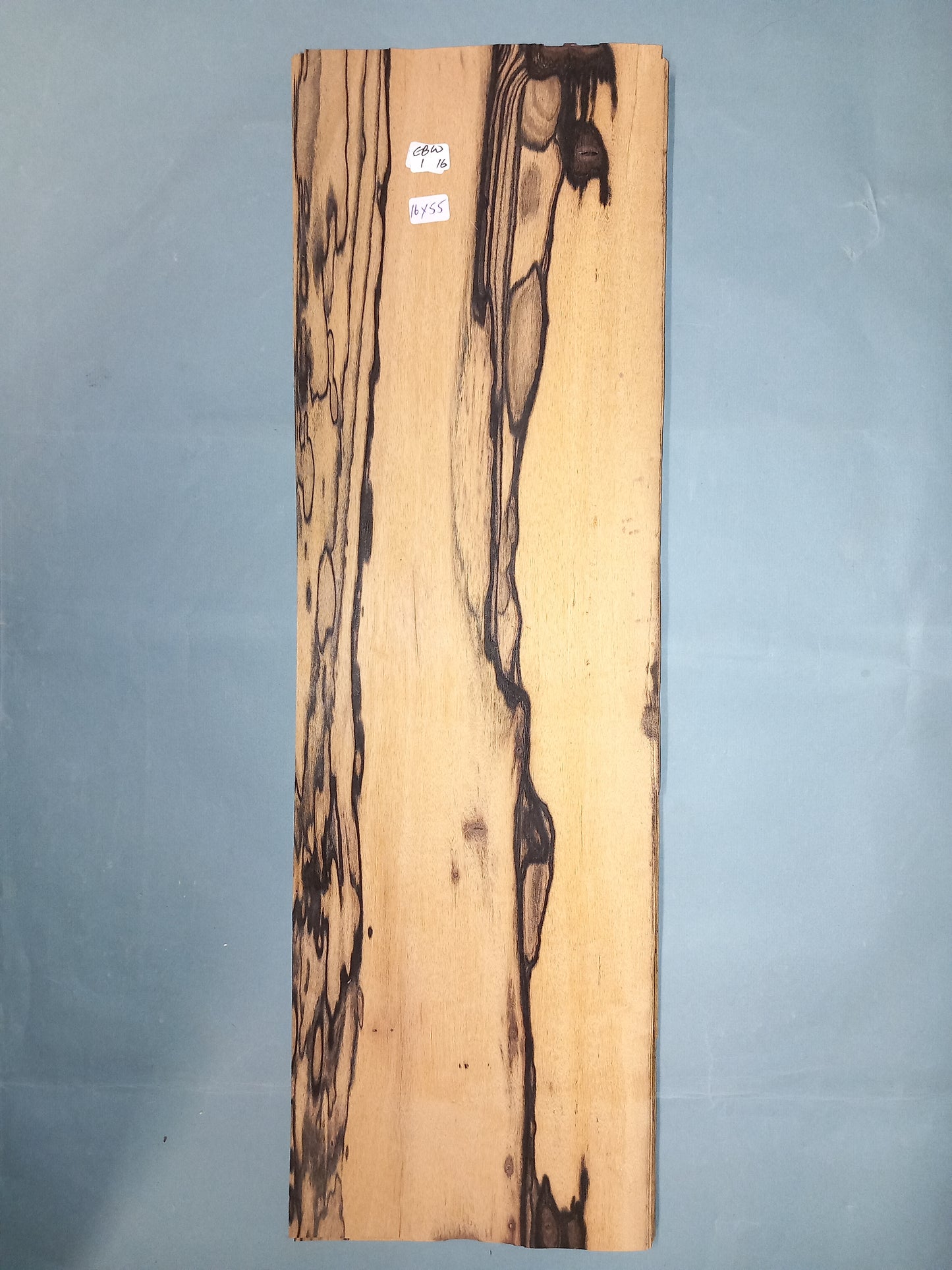 WHITE EBONY - 1 CONSECUTIVE SHEET 16x55cm