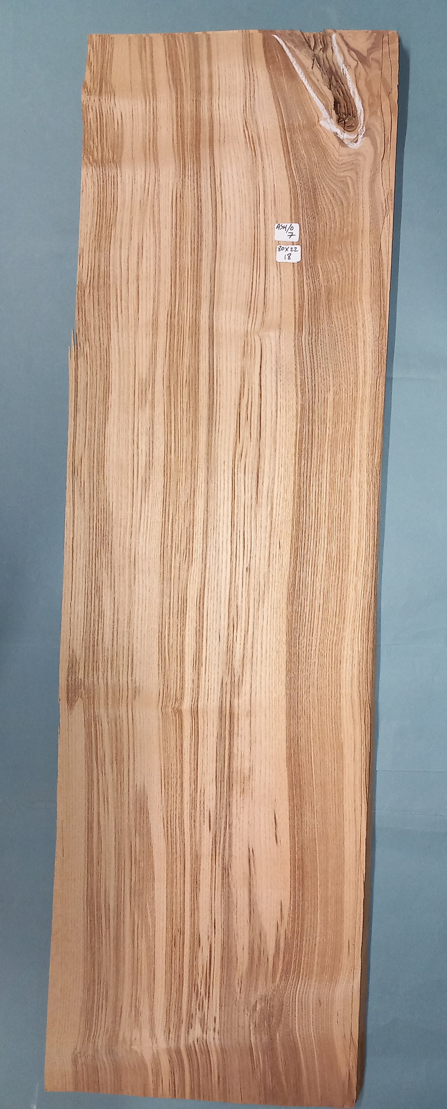 LARGE CONSECUTIVE SHEETS OF OLIVE ASH VENEER 80 X 22 CM