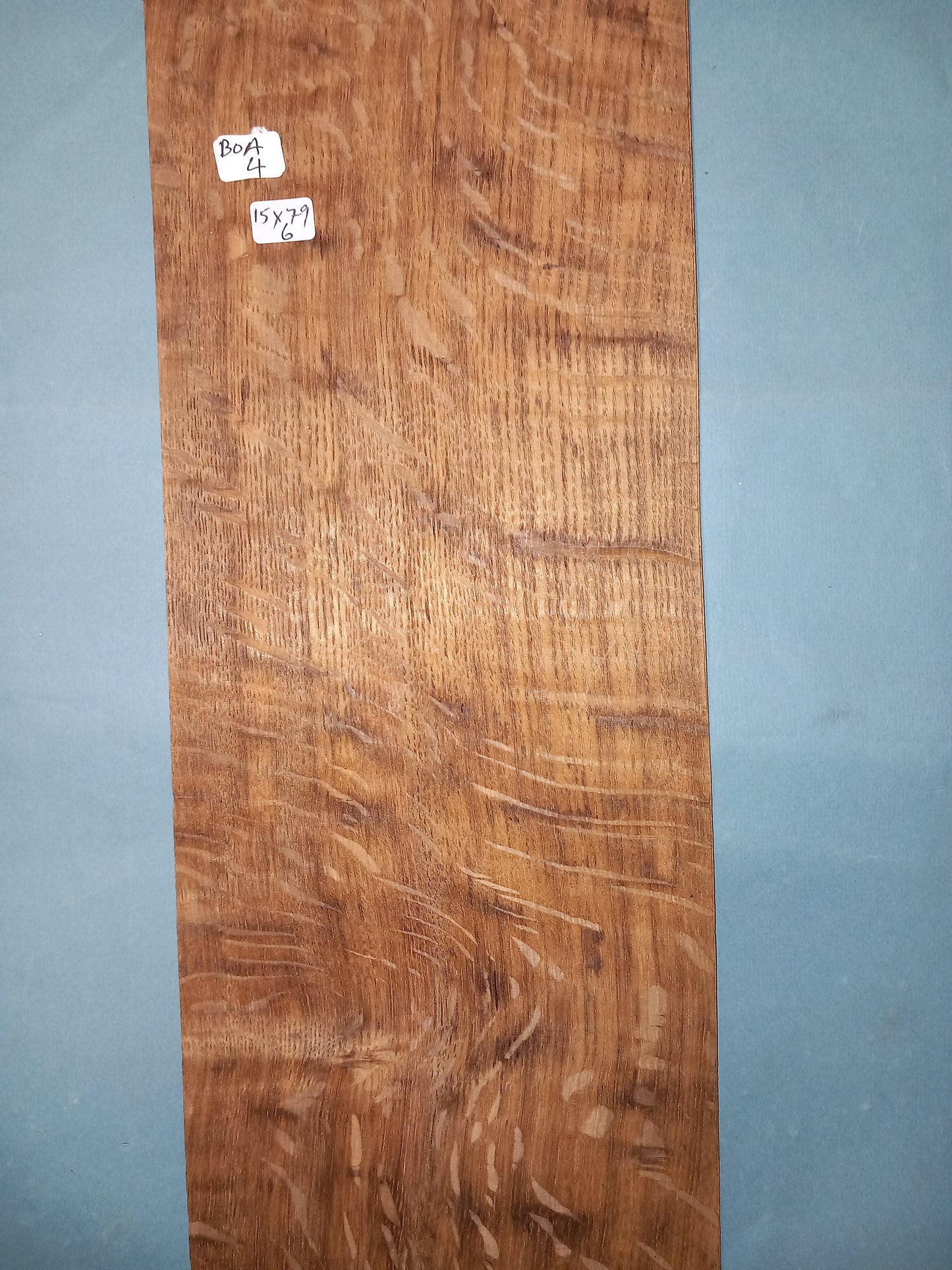 BROWN OAK - 1 LARGE CONSECUTIVE SHEET 15x79cm