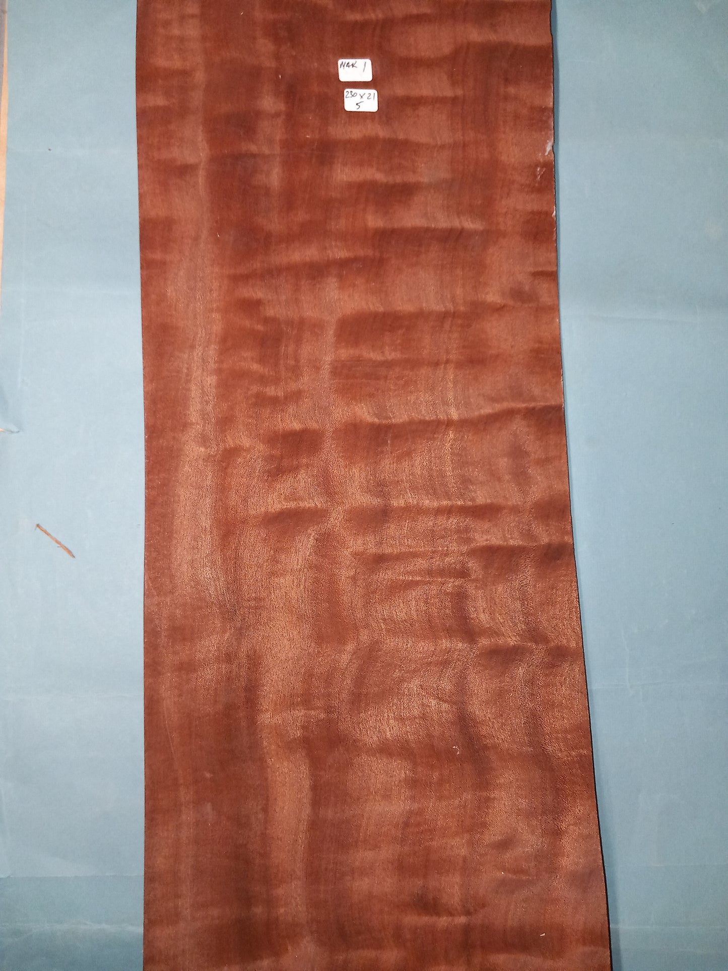 MAKORE - 1 LARGE CONSECUTIVE SHEET 21x230cm