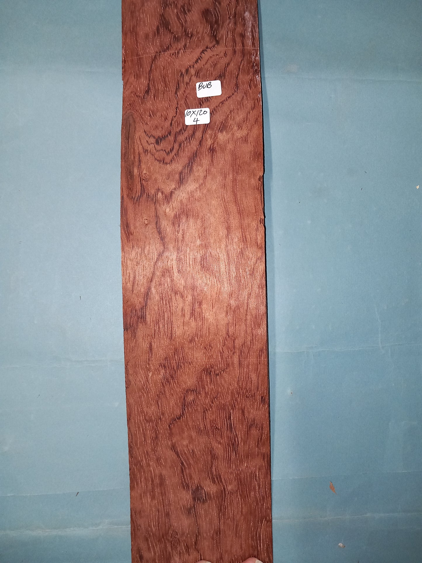 BUBINGA - 1 LARGE CONSECUTIVE SHEET 10x120cm