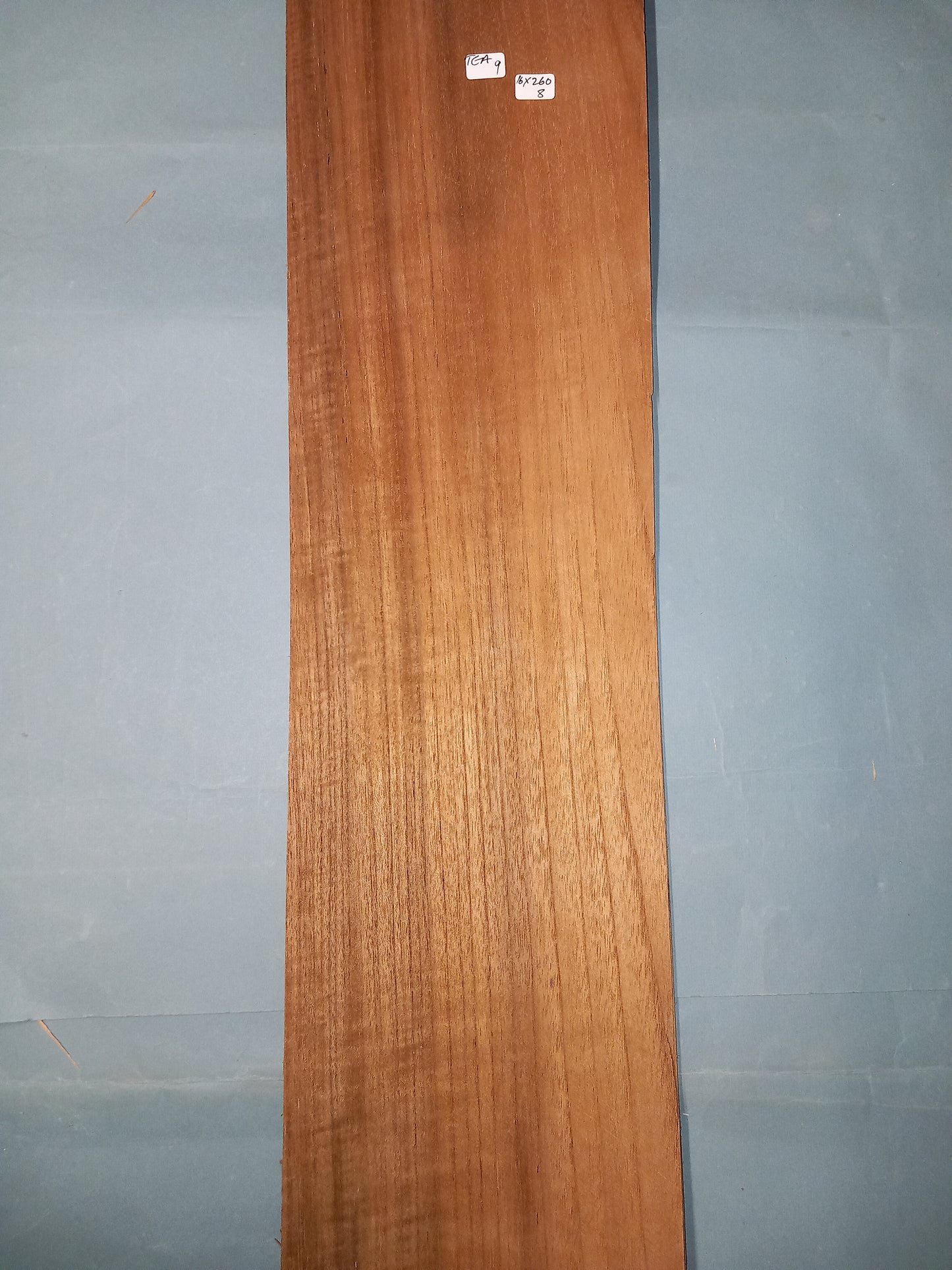 TEAK - 1 LARGE CONSECUTIVE SHEET 16x260cm