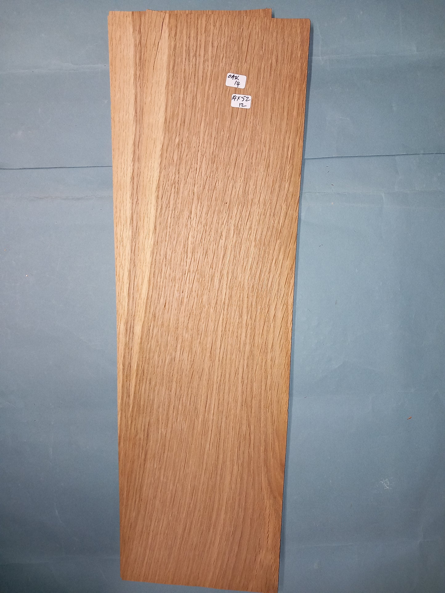 OAK - 2 CONSECUTIVE SHEETS 14x52cm
