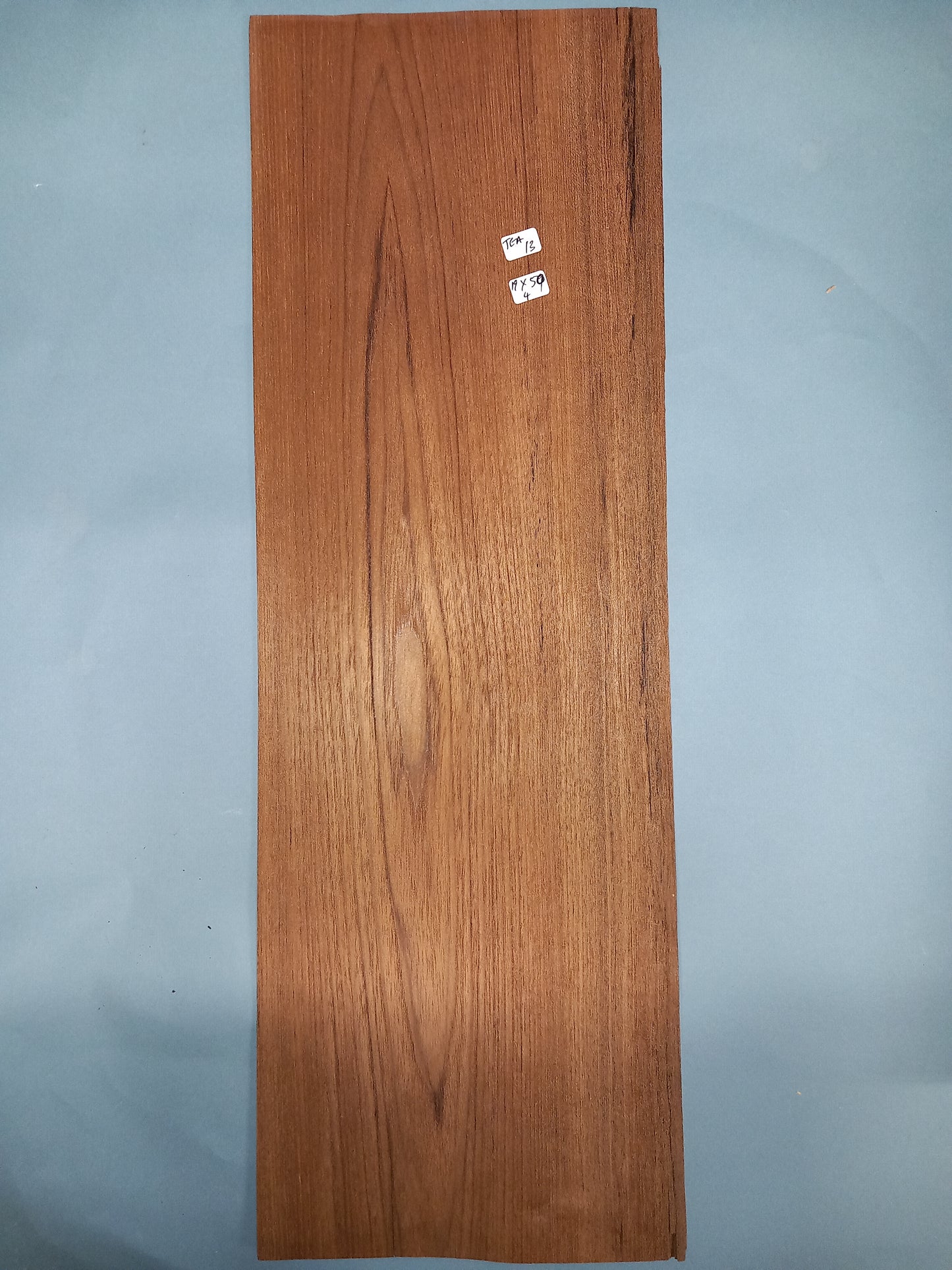 TEAK - 1 CONSECUTIVE SHEET 19x50cm