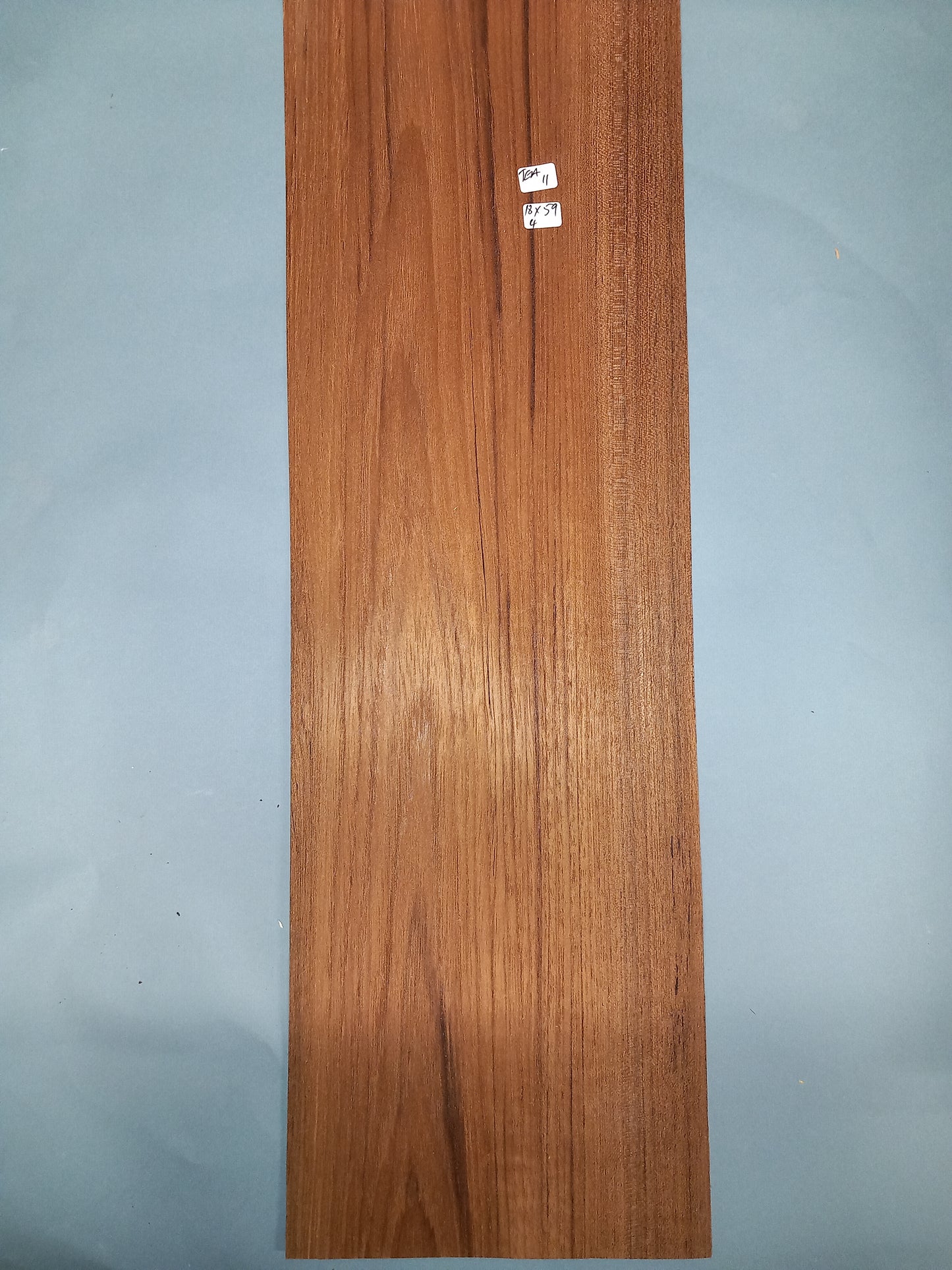 TEAK - 1 CONSECUTIVE SHEET 18x59cm