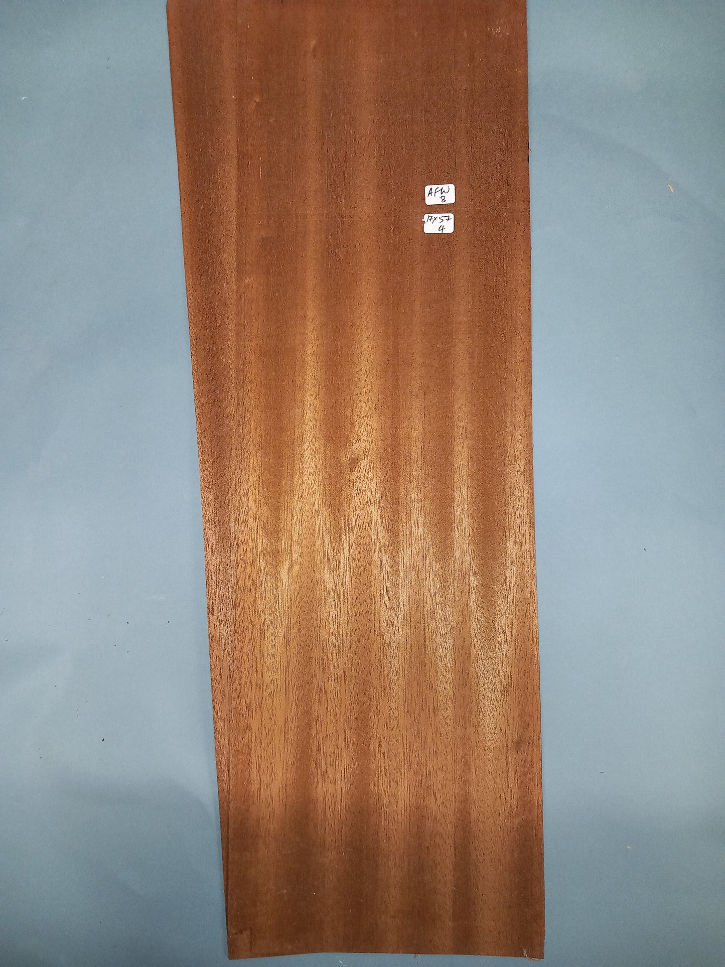 WALNUT AFRICAN - 2 CONSECUTIVE SHEETS 17x57cm