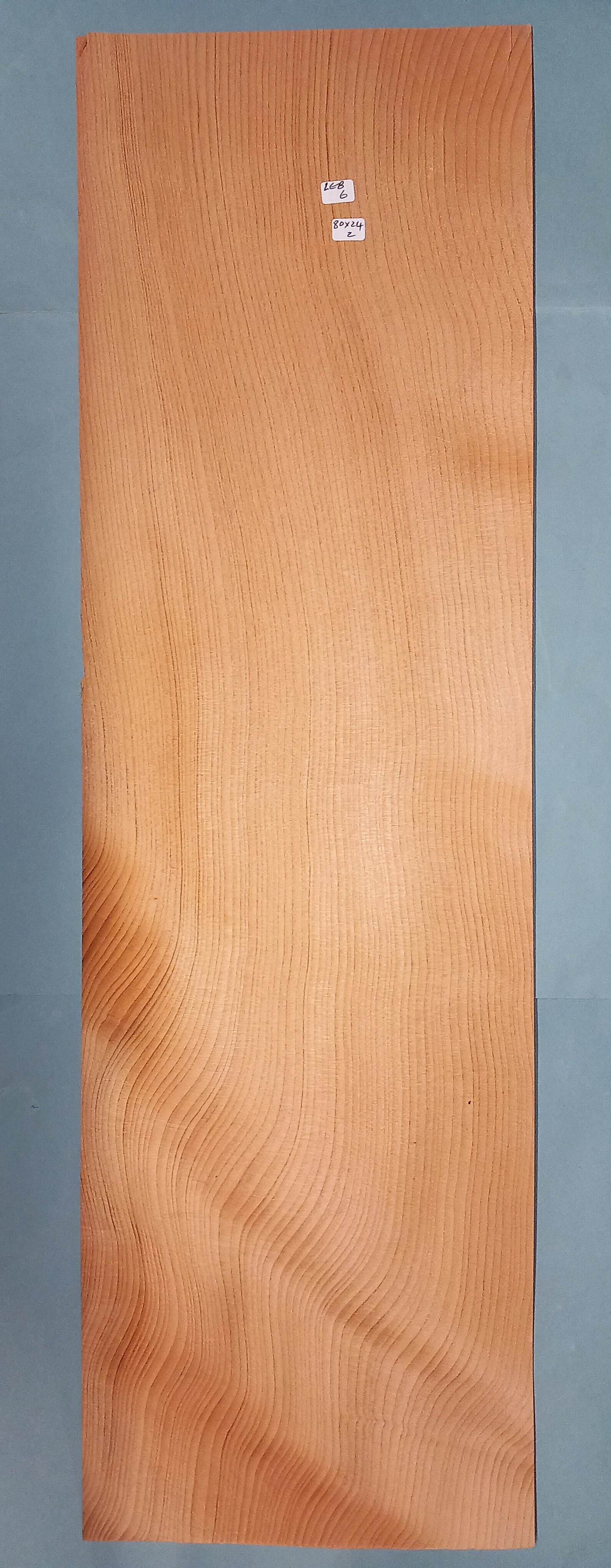 LARGE CONSECUTIVE SHEETS OF LEBANESE CEDAR VENEER 80 X 24 CM