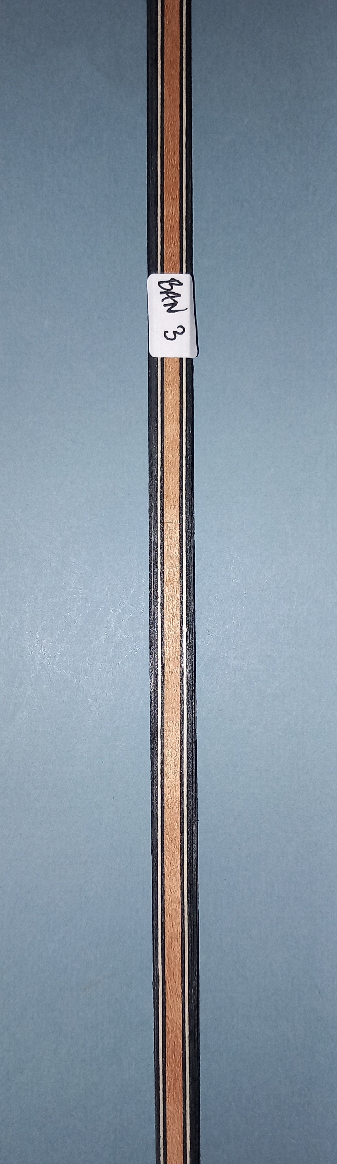 MAHOGANY MARQUETRY INLAY BANDINGS 0.6MM THICK 7.5 MM X 98 CM