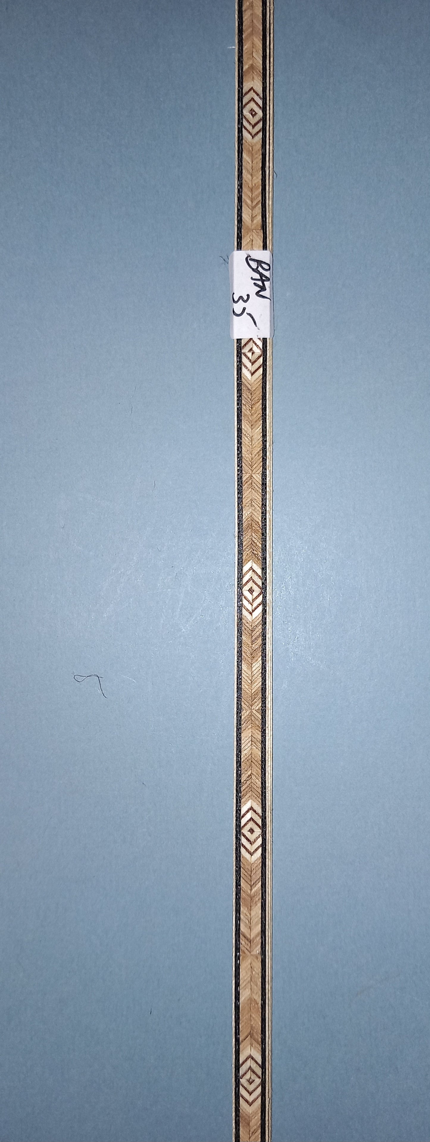 MARQUETRY INLAY BANDINGS 0.7 MM THICK 7.3MM X 100 CM