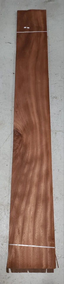CONSECUTIVE SHEETS OF SAPELE MAHOGANY VENEER 180 X 23cm WOODWORKING EBSAP4