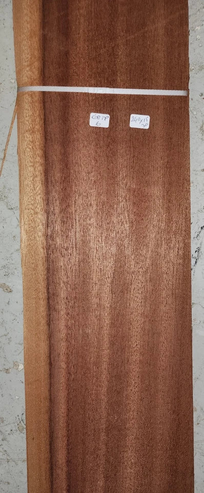 LARGE PACK OF OF SAPELE MAHOGANY VENEER 240 X 15cm WOODWORKING EBTP6 30 SHEETS