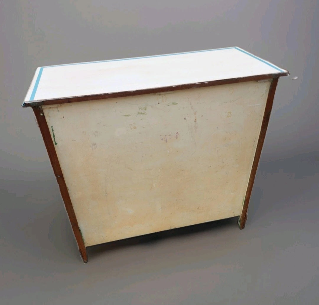 ANTIQUE PAINTED CHEST OF DRAWERS