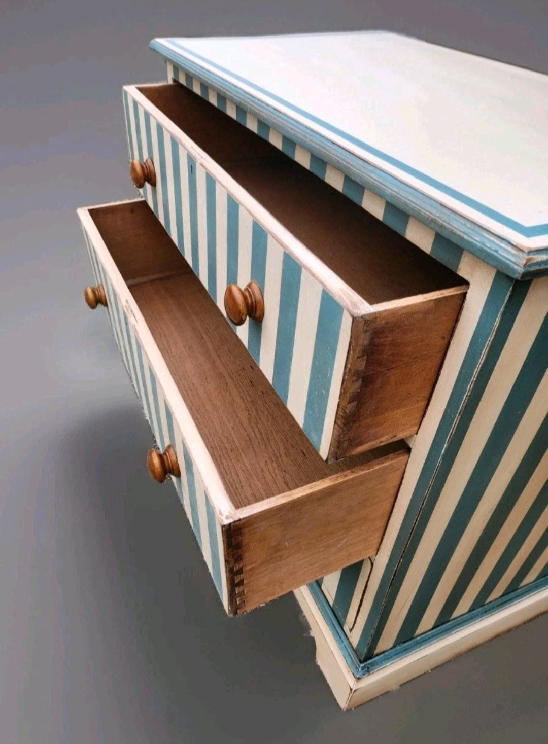 Edwardian painted  chest of drawers ,antique, 19th century