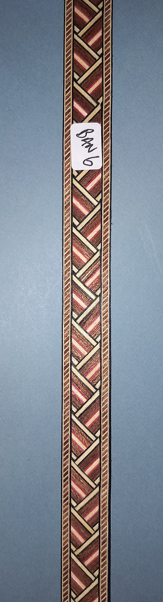 MARQUETRY INLAY BANDINGS 0.5MM THICK      18 X 100 CM