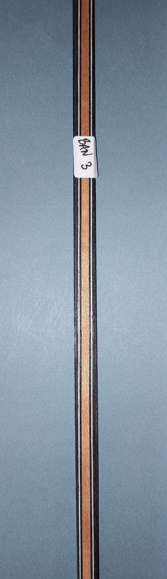 MAHOGANY MARQUETRY INLAY BANDINGS 0.6MM THICK     7.5 MM X 98 CM