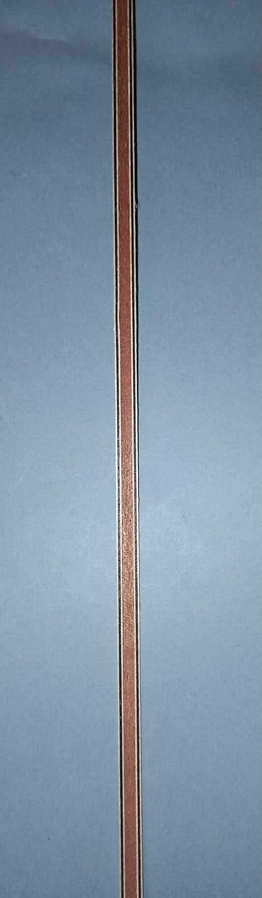 MAHOGANY MARQUETRY INLAY BANDINGS 1.2 MM THICK       6 MM X 64CM