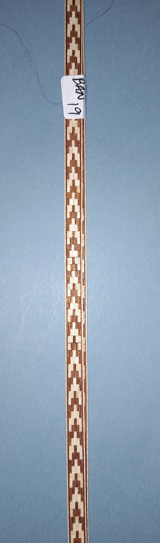 MARQUETRY INLAY BANDINGS 0.7 MM THICK      7.5MM X 100 CM