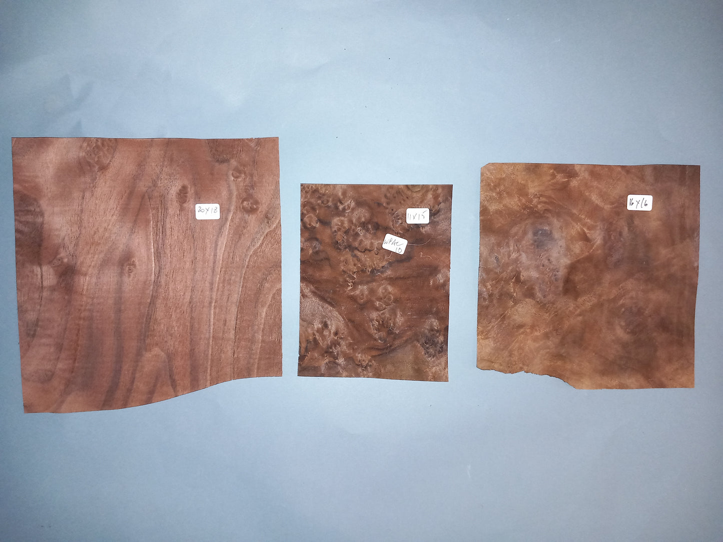 AMERICAN BURR WALNUT PACK 9 SHEETS     WPAC10